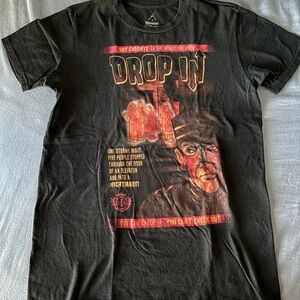 Disney Black Tee with Red and Yellow Graphic